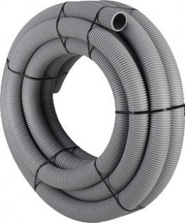 Burgerhout PP flexibele rookgasbuis 80MM Rol 10MTR
